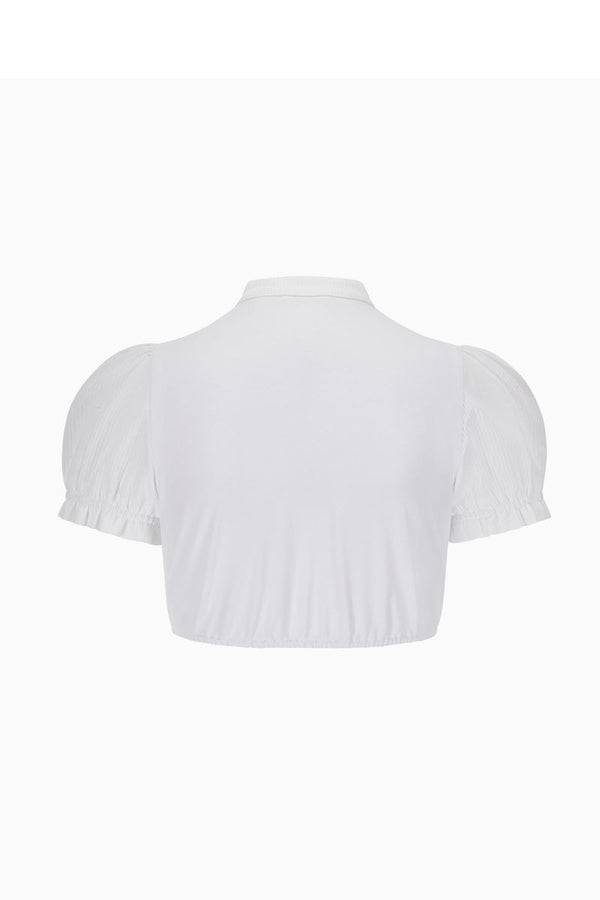 Gottseidank Dirndlbluse Franzi weiß Detail | Gottseidank dirndl blouse Franzi white detail