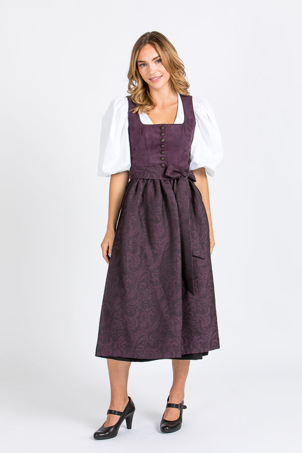 Almliebe Dirndl Amalie violet