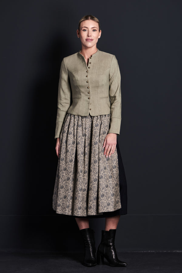 Gottseidank Trachtenjanker Barbara Stein Detail | Gottseidank Traditional Jacket Barbara stone detail