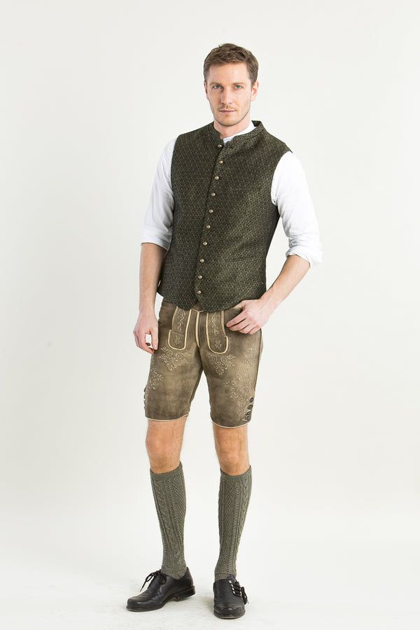 Kurze Ostarrichi Lederhose Kaiser inka/natur