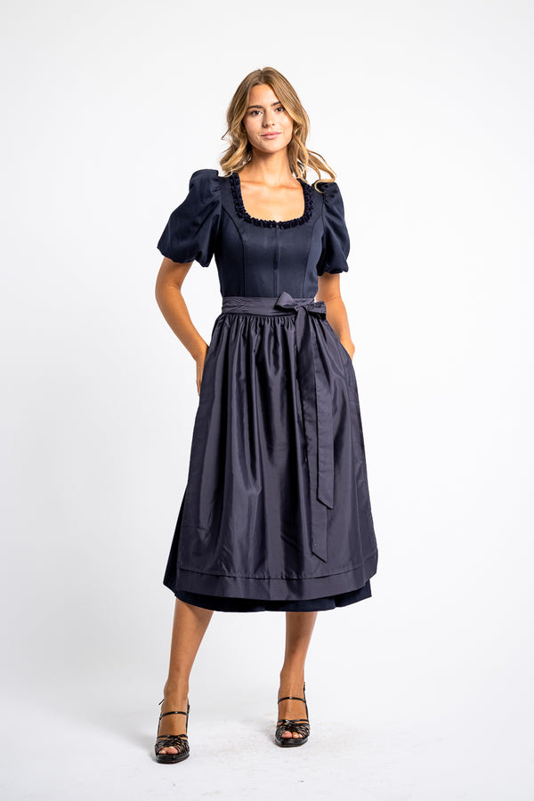 Wenger Ärmeldirndl Alma blau