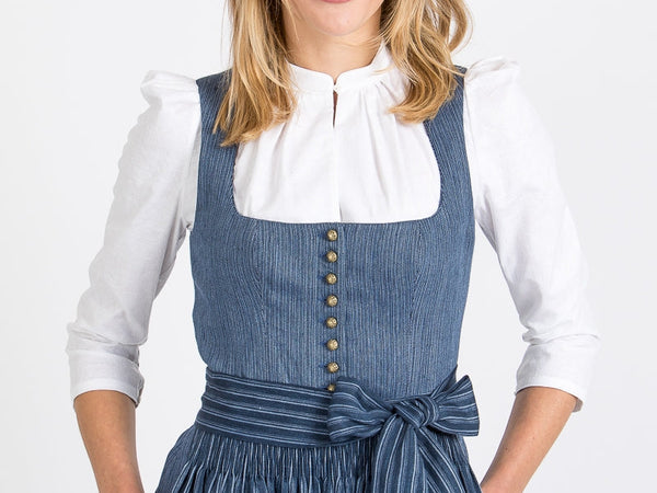 Dirndlbluse Hochgeschlossen