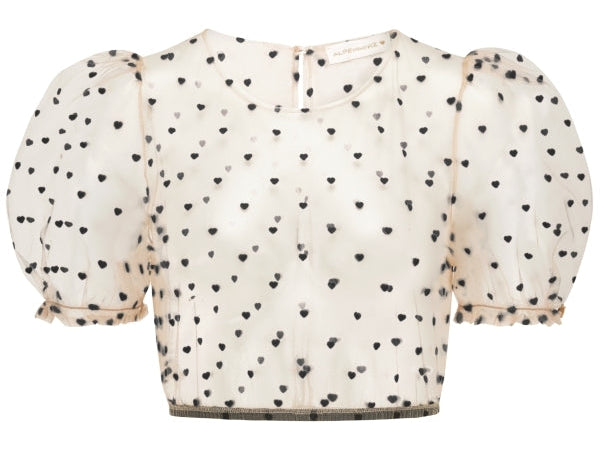 Dirndlbluse Puffärmel