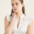 Dirndlbluse Spitze