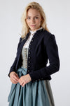Gottseidank Trachtenblazer Barbara nachtblau Vorderansicht | Gottseidank traditional blazer Barbara night blue front view