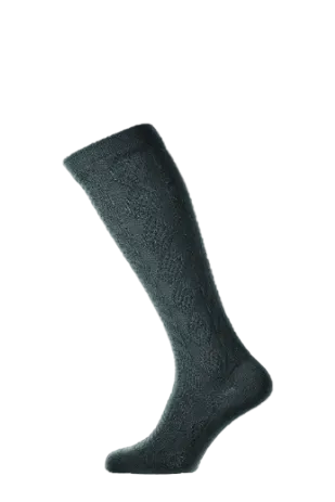 Luise Steiner Trachtensocken 1620-72 dunkelgrau