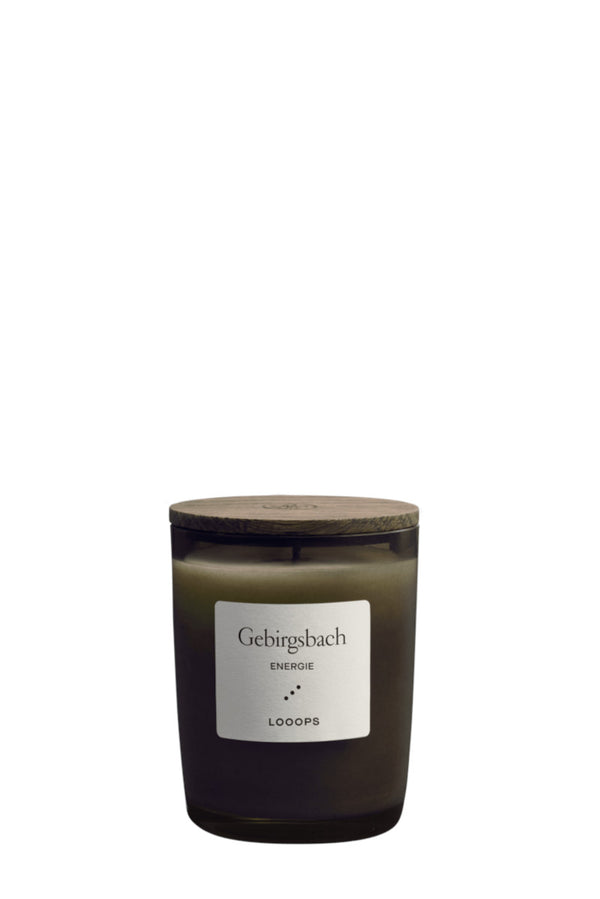 Loops Duftkerze Gebirgsbach 75g Sojawachs