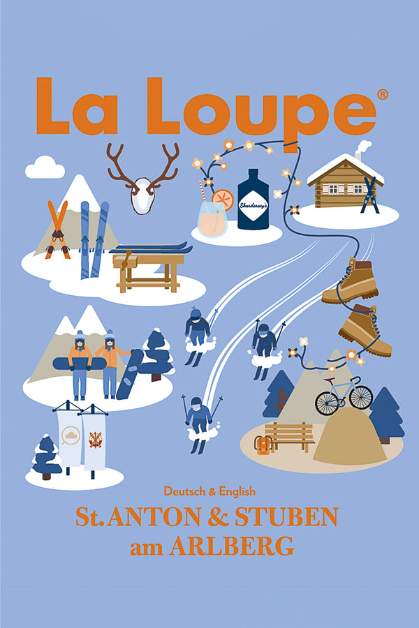 Bücher Magazin La Loupe St. Anton Cover | Bücher Magazin La Loupe St. Anton cover