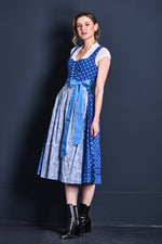 Hammerschmid Dirndl Rothsee Blau Detail | Hammerschmid Dirndl Rothsee Blue detail