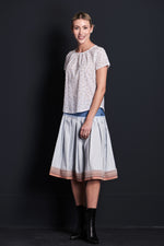 Felicitas Trachtenbluse Betty bunt Detail | Felicitas Trachtenbluse Betty multicolor detail