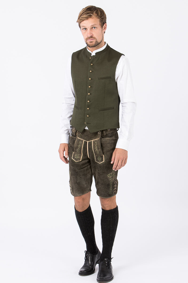 Ostarrichi Lederhose Donau ahorn Rückansicht | Ostarrichi Lederhosen Donau maple back view