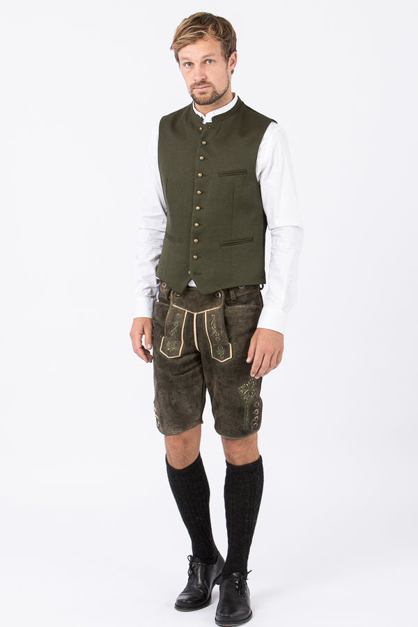 Ostarrichi Lederhose Donau ahorn Rückansicht | Ostarrichi Lederhosen Donau maple back view