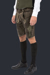 Ostarrichi Lederhose Donau ahorn Vorderansicht | Ostarrichi Lederhosen Donau maple front view