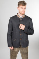 Poldi Sakko Nenzing anthrazit Getragen | Poldi Trachten suit jacket Nenzing anthracite worn