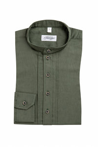 Grasegger Pfoadhemd Kopeke grün Vorderansicht | Grasegger Pfoadhemd Kopeke green front view