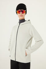 Colmar Fleecejacke weiß Vorderansicht | Colmar Fleece Jacket white front view