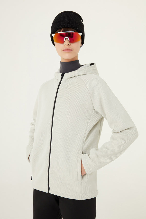 Colmar Fleecejacke weiß Vorderansicht | Colmar Fleece Jacket white front view