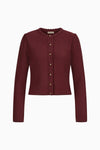 Gottseidank Strickjacke Mirl ochsenblut