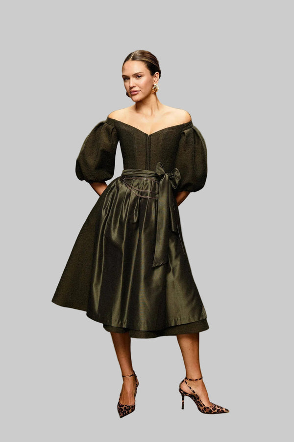 Cocovero Dirndl Carmen grün
