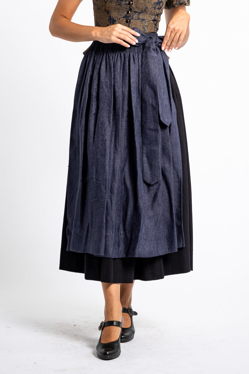 Gottseidank Dirndlschürze A005357 blau