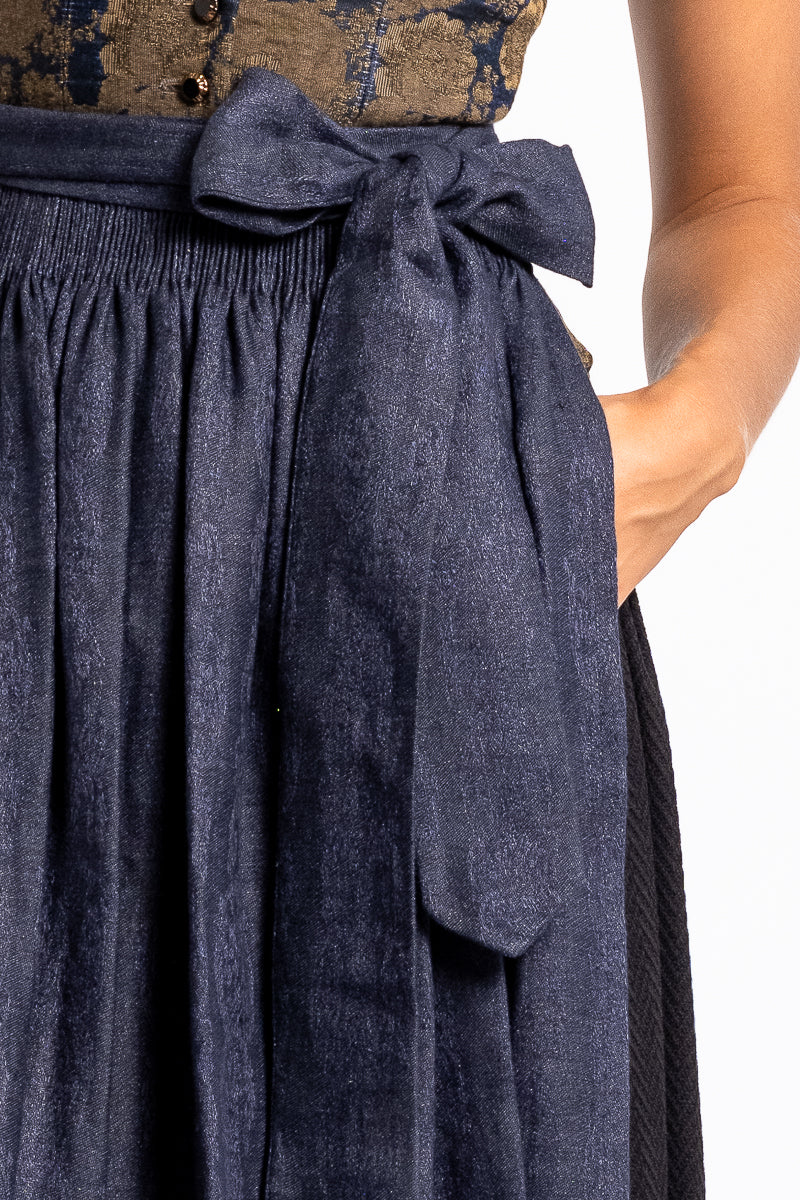 Gottseidank Dirndlschürze A005357 blau