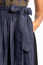 Gottseidank Dirndlschürze A005357 blau