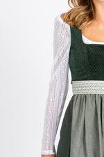 Die Berwin &amp; Wolff Dirndlbluse Carmen Nahaufnahme 