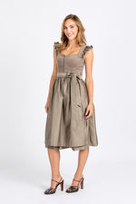MarJo Dirndl Ansfelden taupe Weitwinkel 