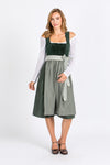 MarJo Samtdirndl Berndorf Weitwinkel 