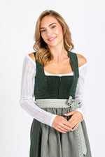 MarJo Samtdirndl Berndorf Frontansicht 