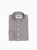 Arzberger Schlupfhemd 11-5838 bordeaux gestreift