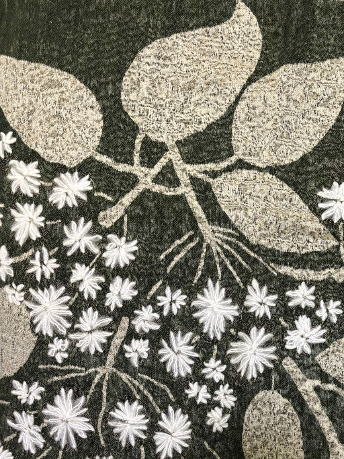 Palombina Trachtentuch Giulia grün 70x195cm
