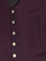 Almliebe Miesbacher Weste Xare aubergine