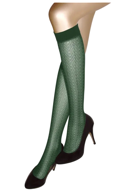 Sympatico Traditional Knee Socks S01514-19 Forest Green