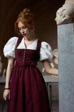 Madame Marie Dirndlbluse Isalda Puffarm
