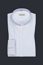 Gottseidank Trachtenhemd Lenz babyblau Detail | Gottseidank Trachtenhemd Lenz light blue detail