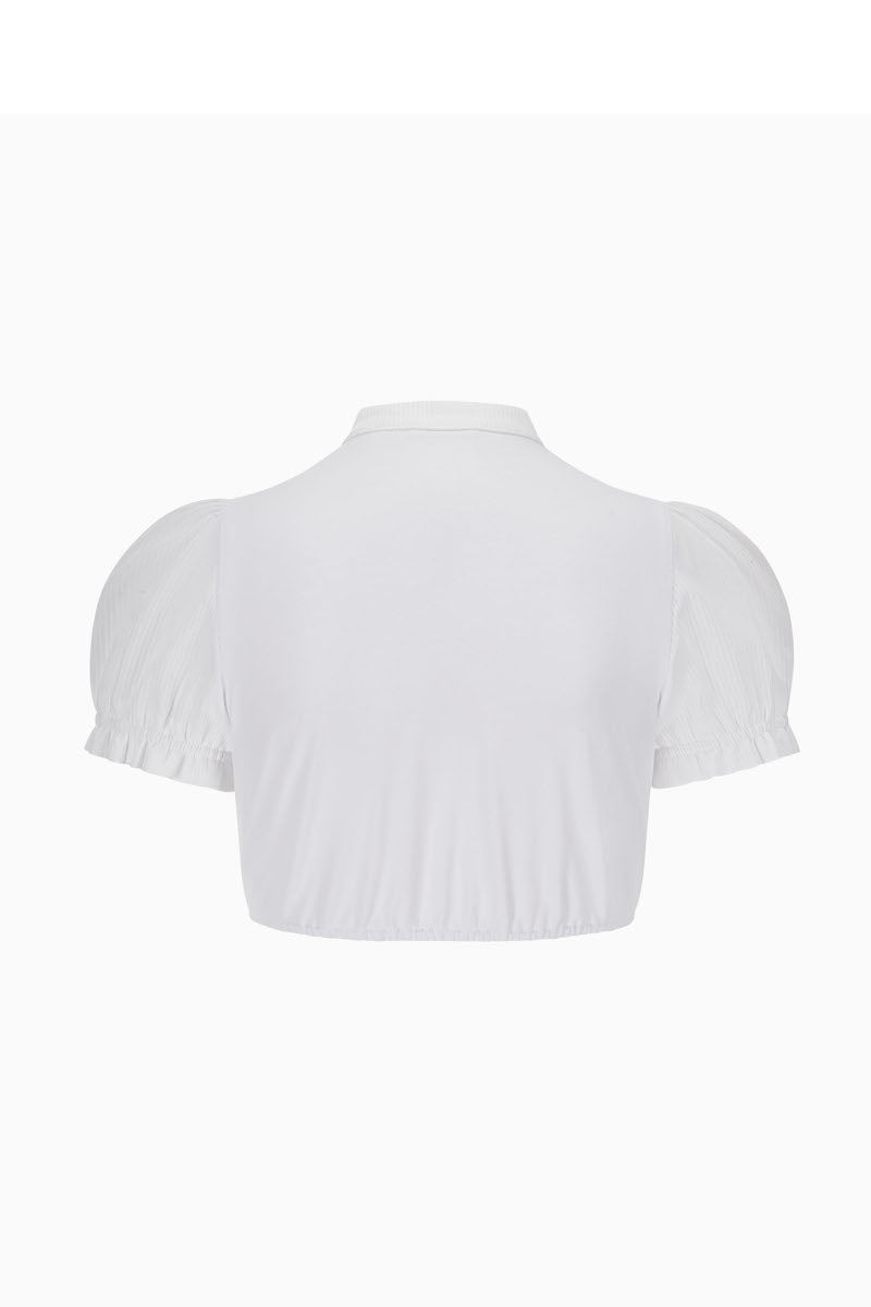 Gottseidank Dirndlbluse Franzi weiß Detail | Gottseidank dirndl blouse Franzi white detail