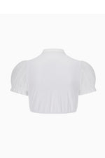 Gottseidank Dirndlbluse Franzi weiß Detail | Gottseidank dirndl blouse Franzi white detail