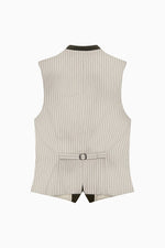 Gottseidank Trachtenweste Konstantin Perlmutt Rückansicht | Gottseidank Mens Waistcoat Konstantin Pearl back view