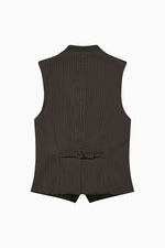 Gottseidank Trachtenweste Konstantin Rosmarin Rückansicht | Gottseidank traditional vest Konstantin rosemary back view