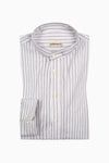 Gottseidank Pfoadhemd graugrün Vorderansicht | Gottseidank Traditional Shirt grey green front view
