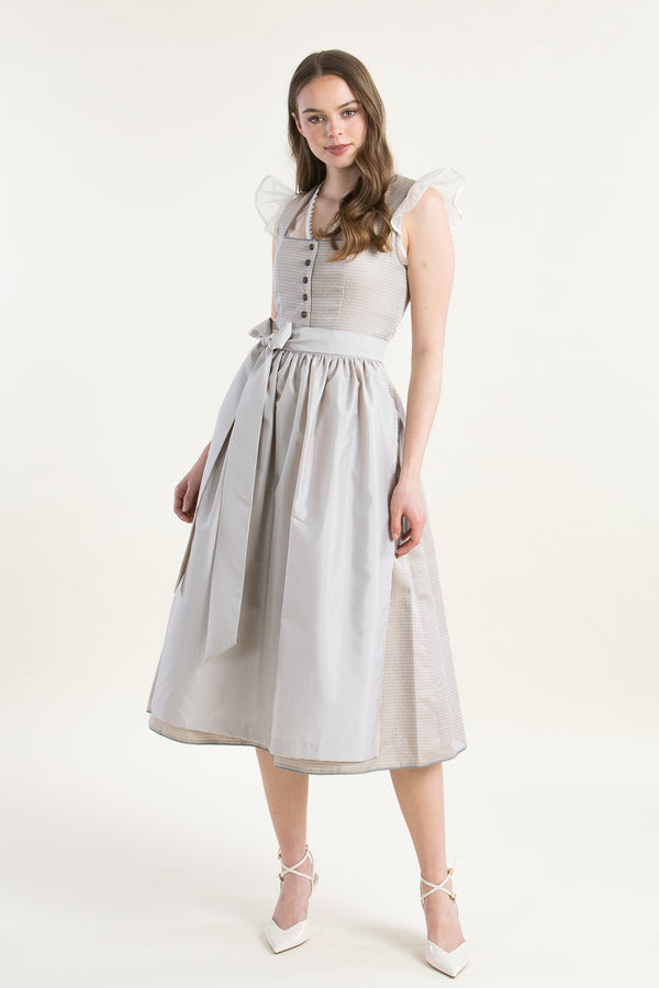 Alissa by Kinga Mathe Dirndl Joleen altrosa Vorderansicht | Alissa by Kinga Mathe Dirndl Joleen old rose front view