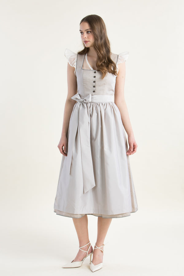 Alissa by Kinga Mathe Dirndl Joleen altrosa Rückansicht | Alissa by Kinga Mathe Dirndl Joleen old rose back view