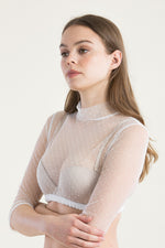 Alissa by Kinga Mathe Dirndlbluse Liliana weiß Detail | Alissa by Kinga Mathe dirndl blouse Liliana white detail