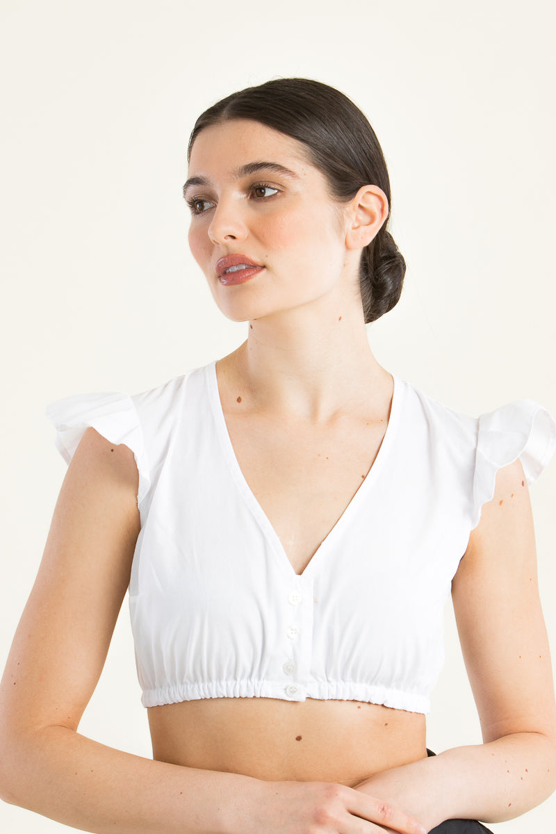 Alissa by Kinga Mathe Dirndlbluse Kiki weiß Detail | Alissa by Kinga Mathe dirndl blouse Kiki white detail
