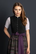 Almliebe Dirndl Bräurosl schwarz