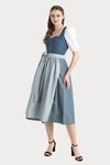 Almliebe Dirndl Cordula hellblau Detail | Almliebe Dirndl Cordula light blue detail