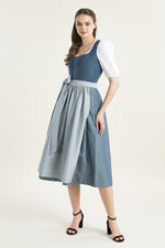Almliebe Dirndl Cordula hellblau Detail | Almliebe Dirndl Cordula light blue detail