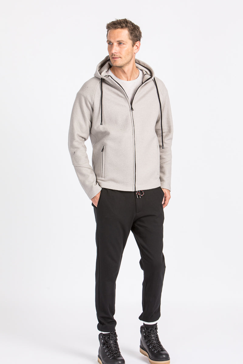 Almliebe Walkjacke Herzogstand beige Rückansicht | Almliebe Walk Jacket Herzogstand beige back view