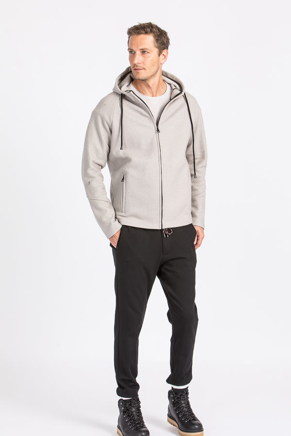 Almliebe Walkjacke Herzogstand beige Rückansicht | Almliebe Walk Jacket Herzogstand beige back view